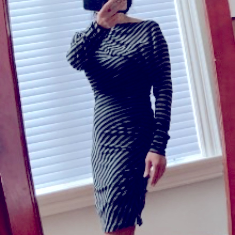 Elizabeth and James ruched dress